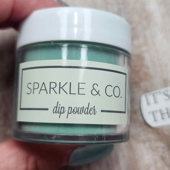 Sparkle & Co Dip Powder Shamrock Glow Ring DOTW 29 - Picture 3 of 4